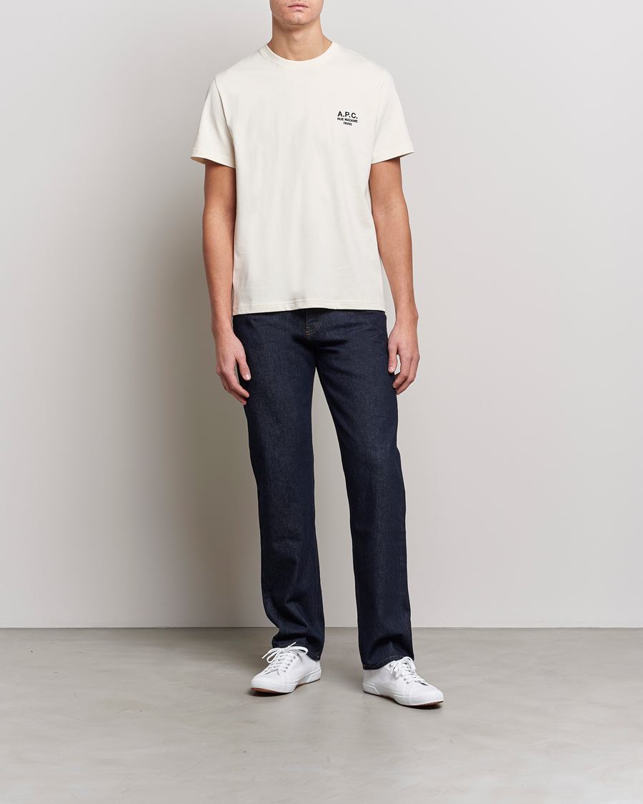 Herre | T-Shirts | A.P.C. | Raymond T-Shirt Off White
