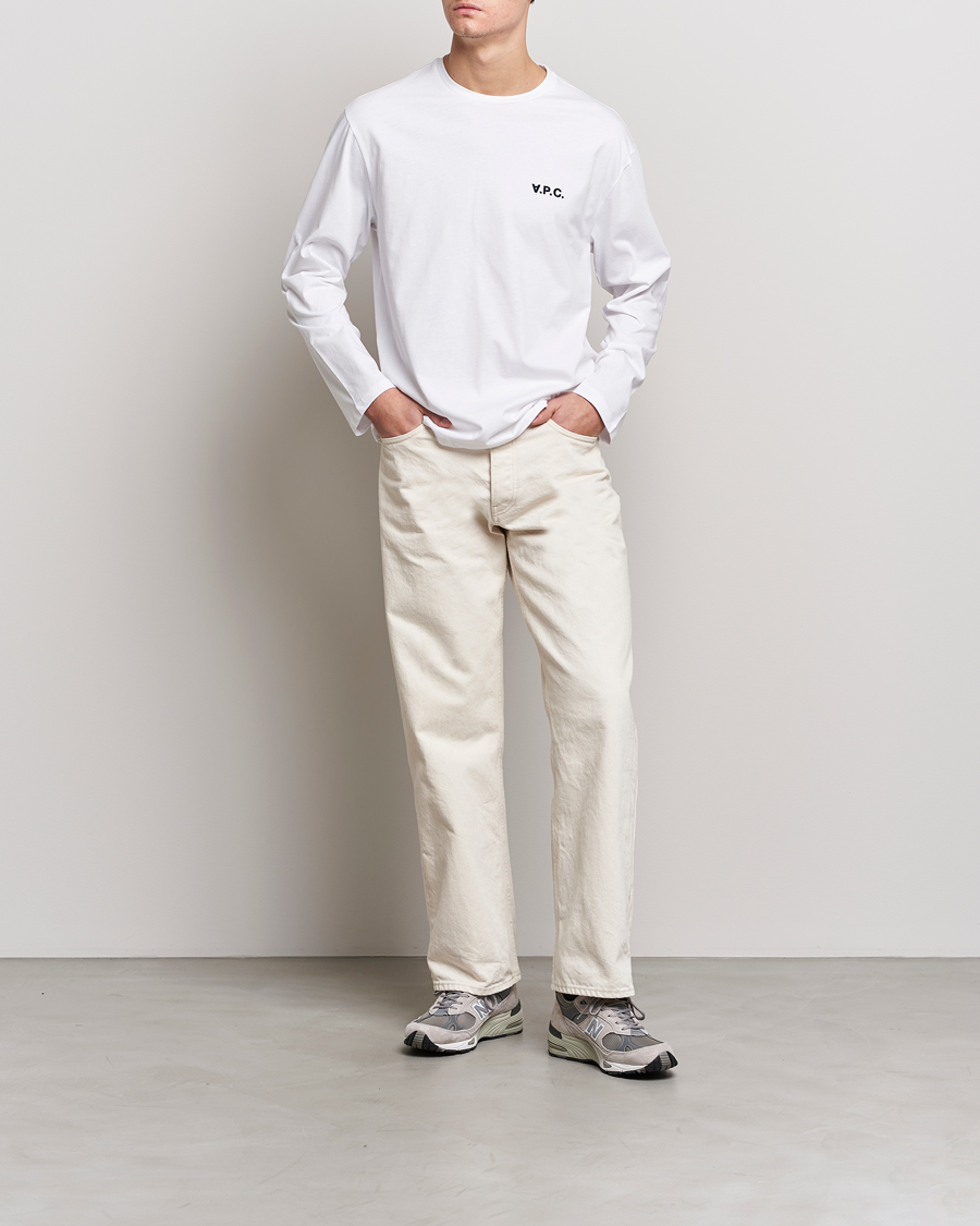 Herre |  | A.P.C. | VPC Long Sleeve T-Shirt White