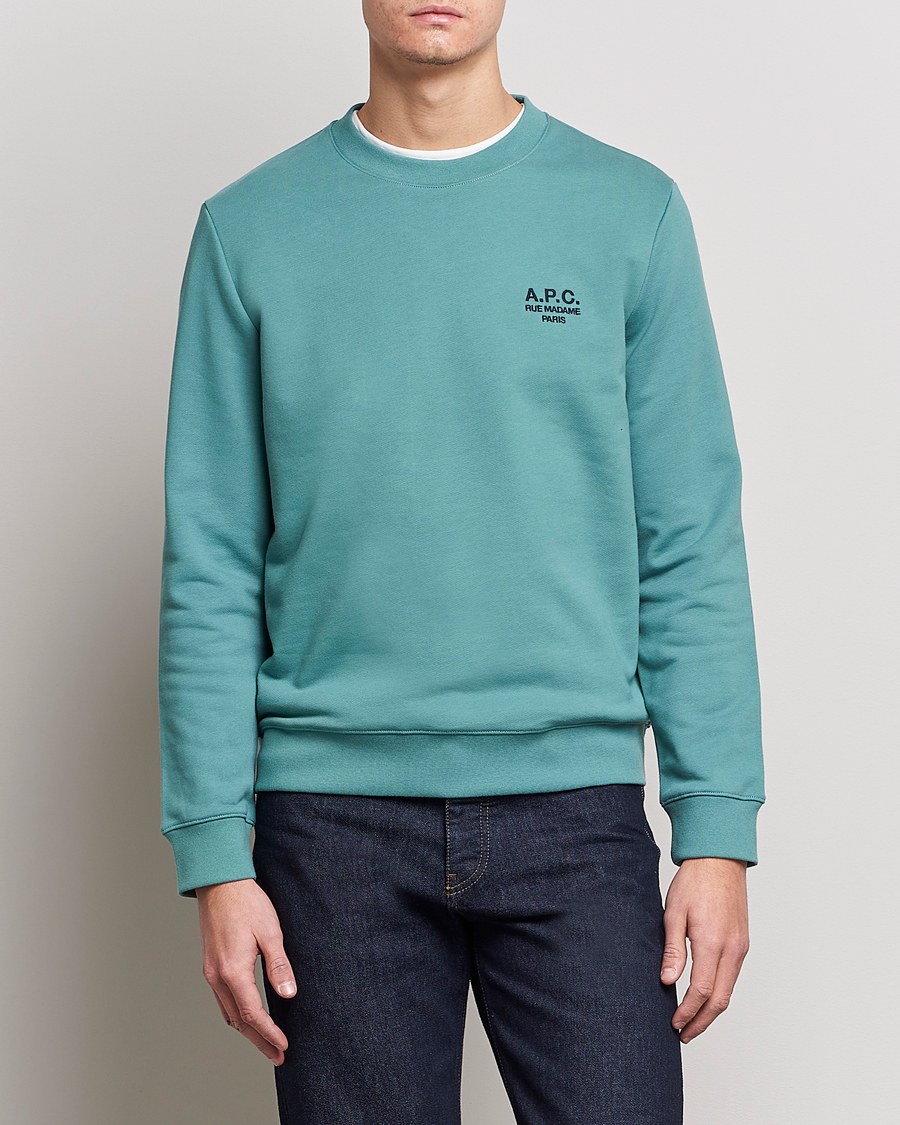 Herre | Sweatshirts | A.P.C. | Rider Sweatshirt Green
