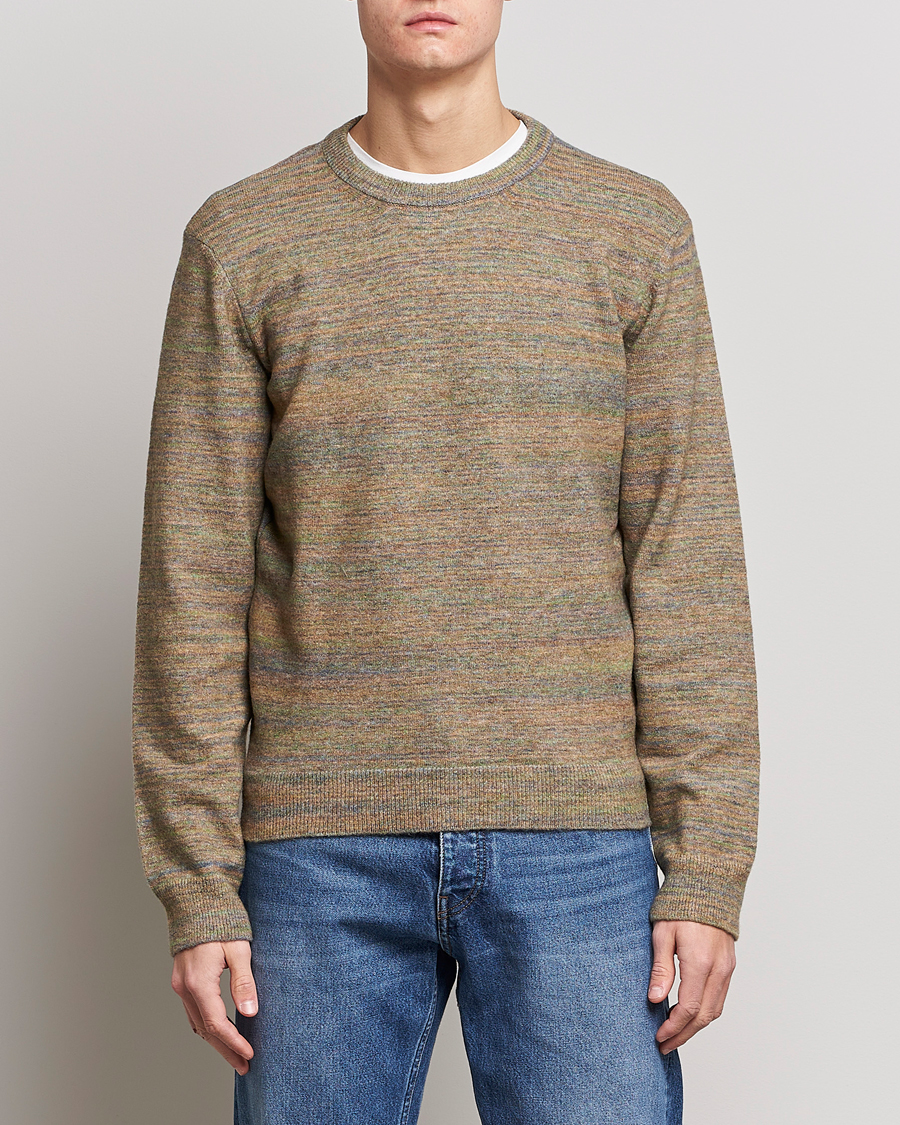 Herre | Trøjer | A.P.C. | Degrade Sweater Light Khaki