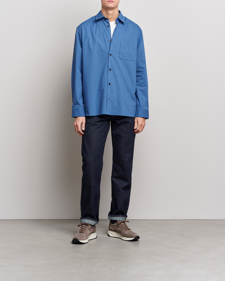 Herre | Skjorter | A.P.C. | Marlo Casual Shirt Blue Check