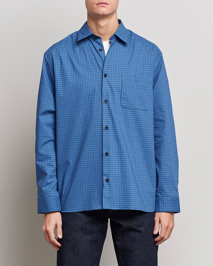 Herre | Casualskjorter | A.P.C. | Marlo Casual Shirt Blue Check