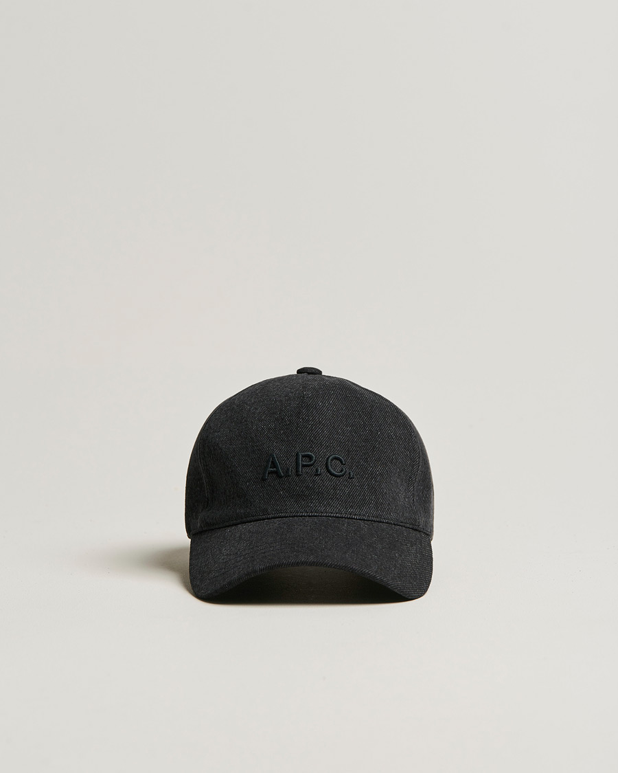 Herre | A.P.C. Baseball Cap Black | A.P.C. | Baseball Cap Black