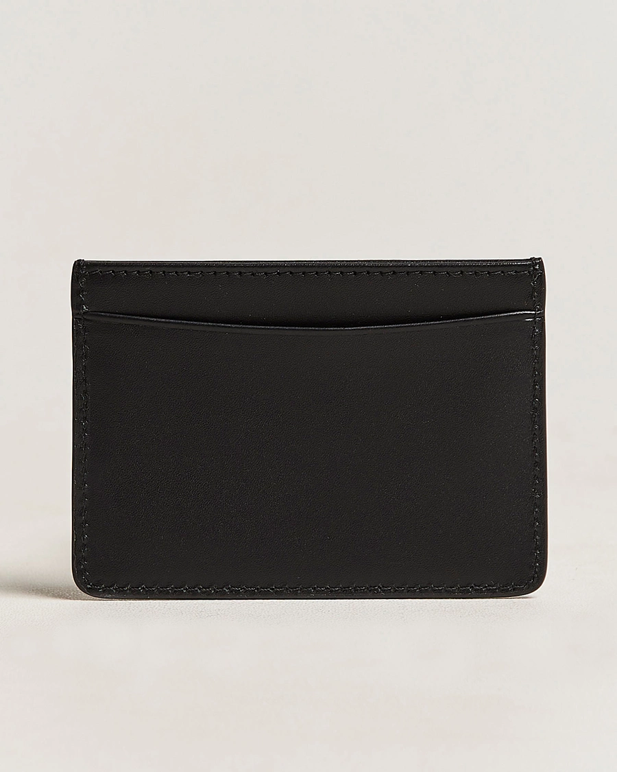 Herre | Punge | A.P.C. | Calf Leather Card Holder Black