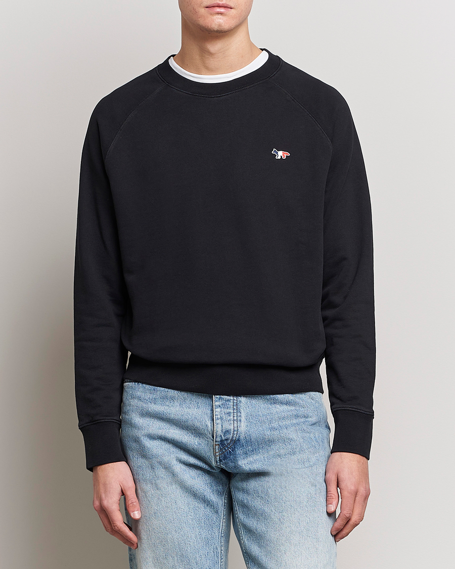 Herre | Trøjer | Maison Kitsuné | Tricolor Fox Sweatshirt Black