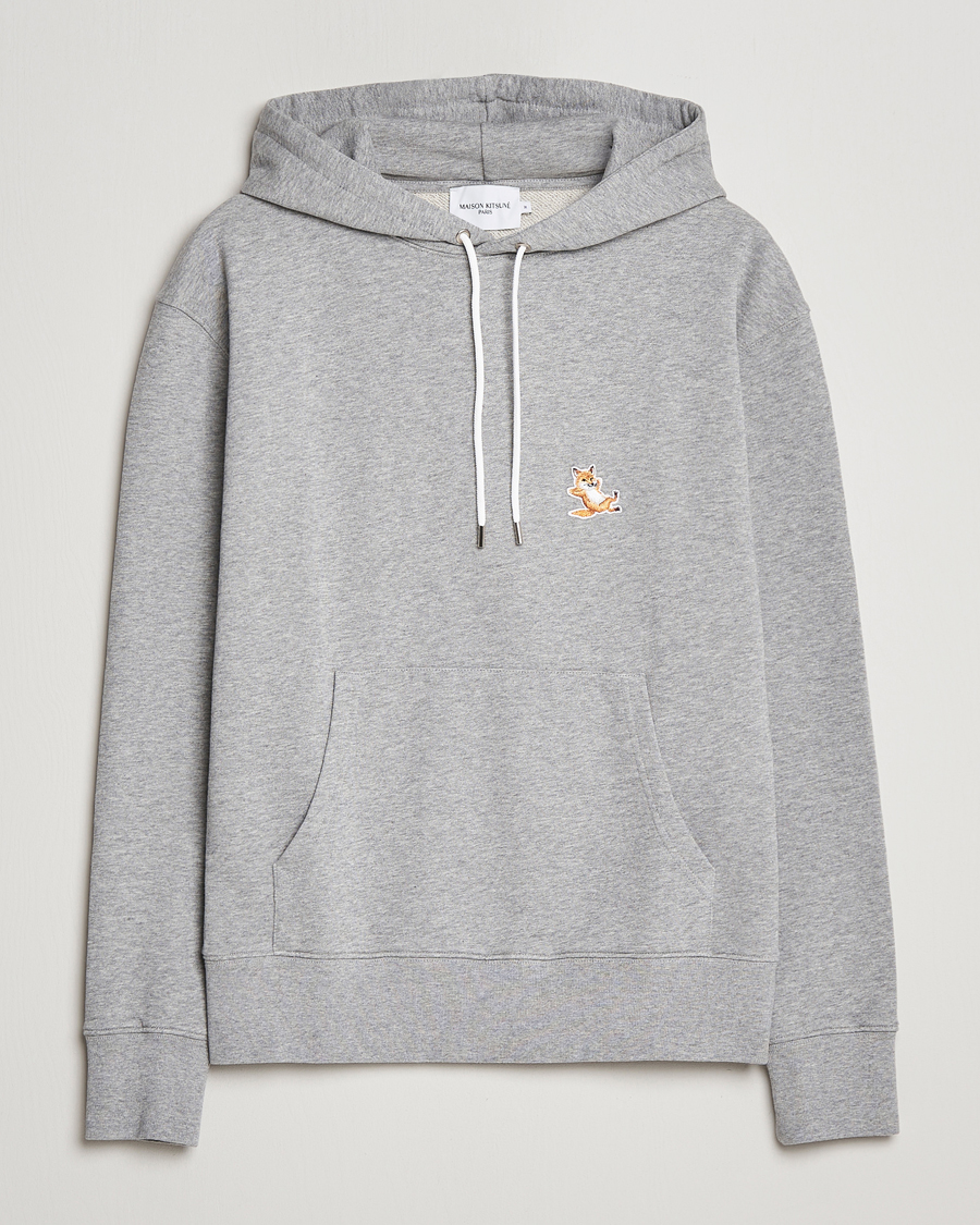 Herre | Trøjer | Maison Kitsuné | Chillax Fox Hoodie Light Grey