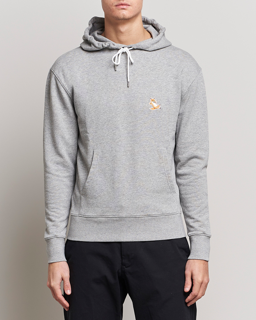 Herre | Trøjer | Maison Kitsuné | Chillax Fox Hoodie Light Grey