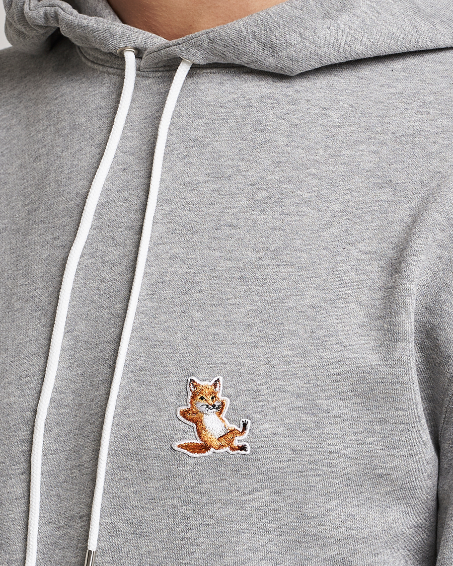 Herre | Trøjer | Maison Kitsuné | Chillax Fox Hoodie Light Grey