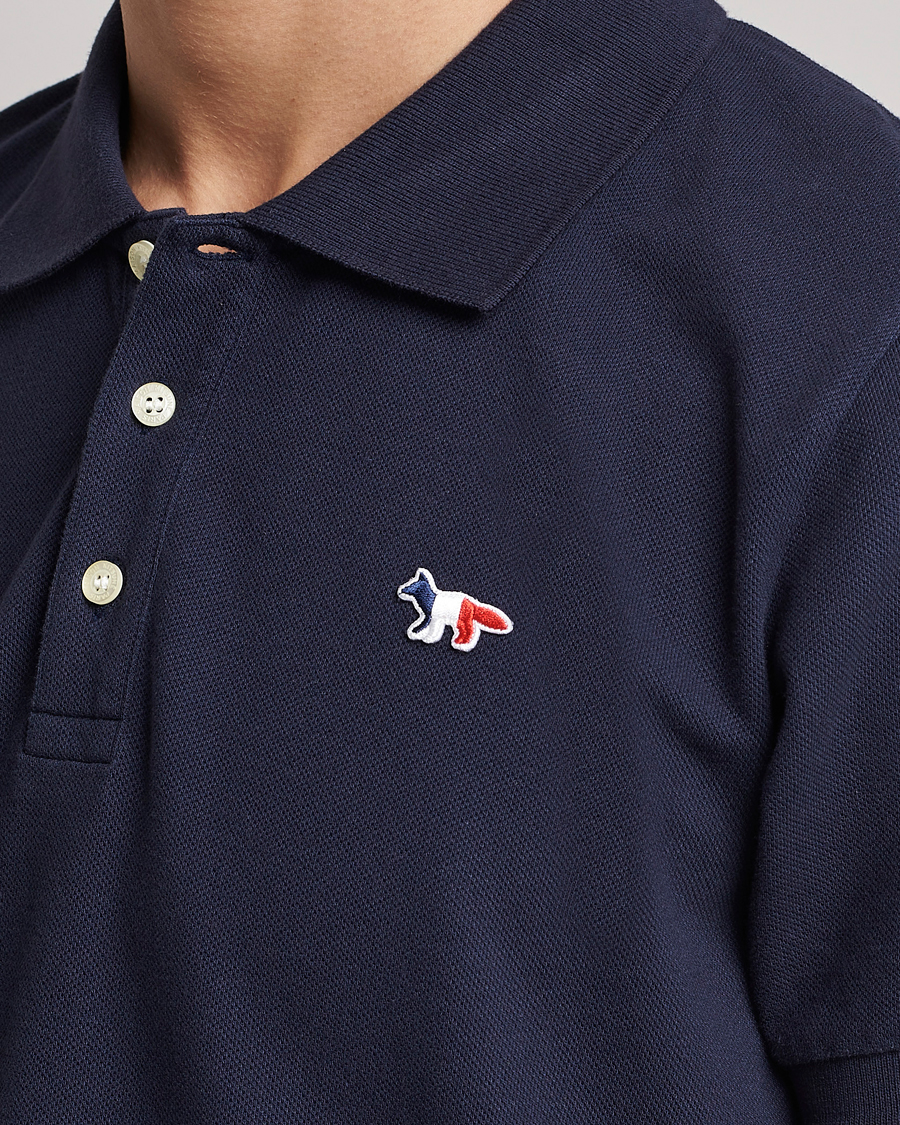 Herre | Polotrøjer | Maison Kitsuné | Tricolor Fox Polo Navy