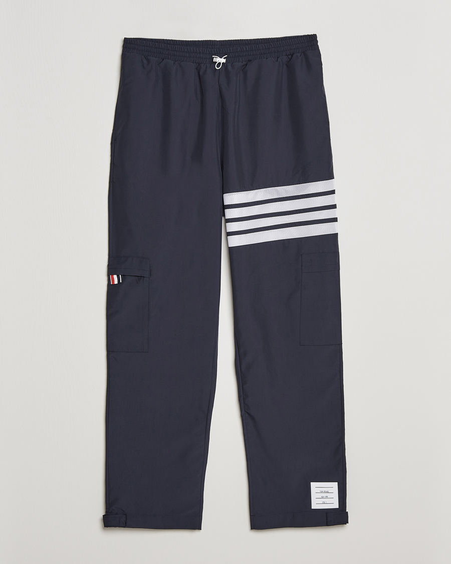 Herre | Bukser | Thom Browne | Packable Ripstop Trousers Navy