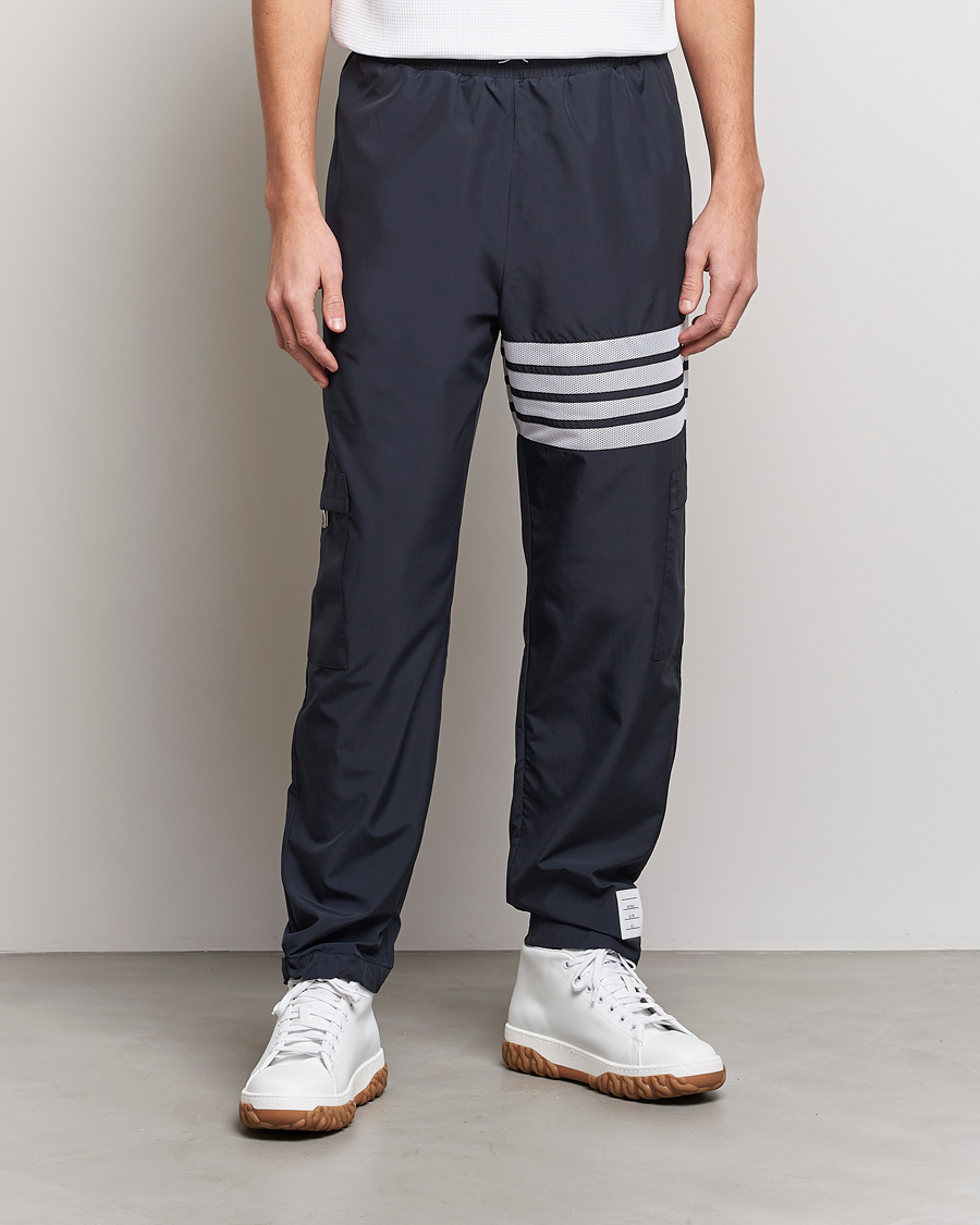 Herre | Bukser | Thom Browne | Packable Ripstop Trousers Navy