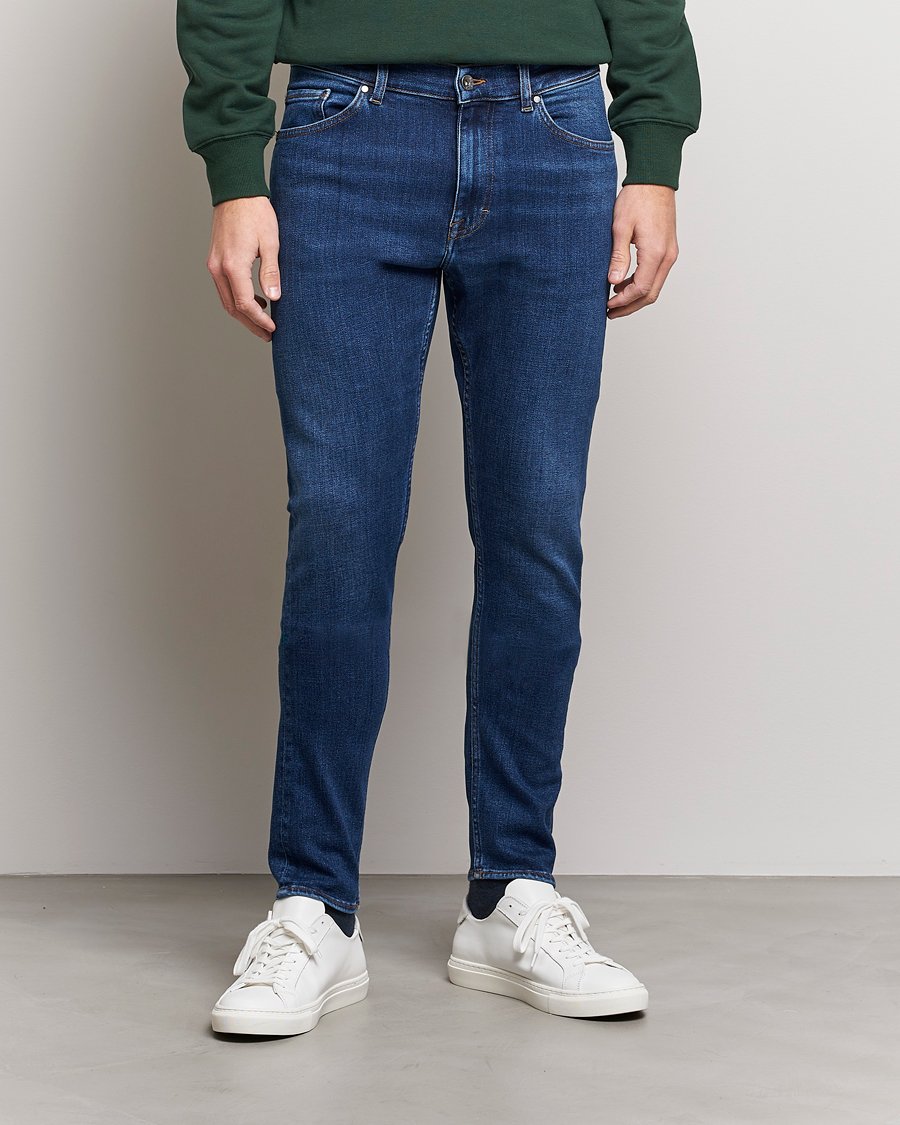 Herre | Jeans | Tiger of Sweden | Evolve Organic Cotton Jeans Medium Blue