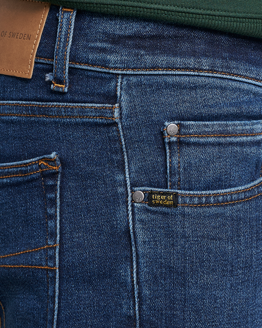 Herre | Jeans | Tiger of Sweden | Evolve Organic Cotton Jeans Medium Blue