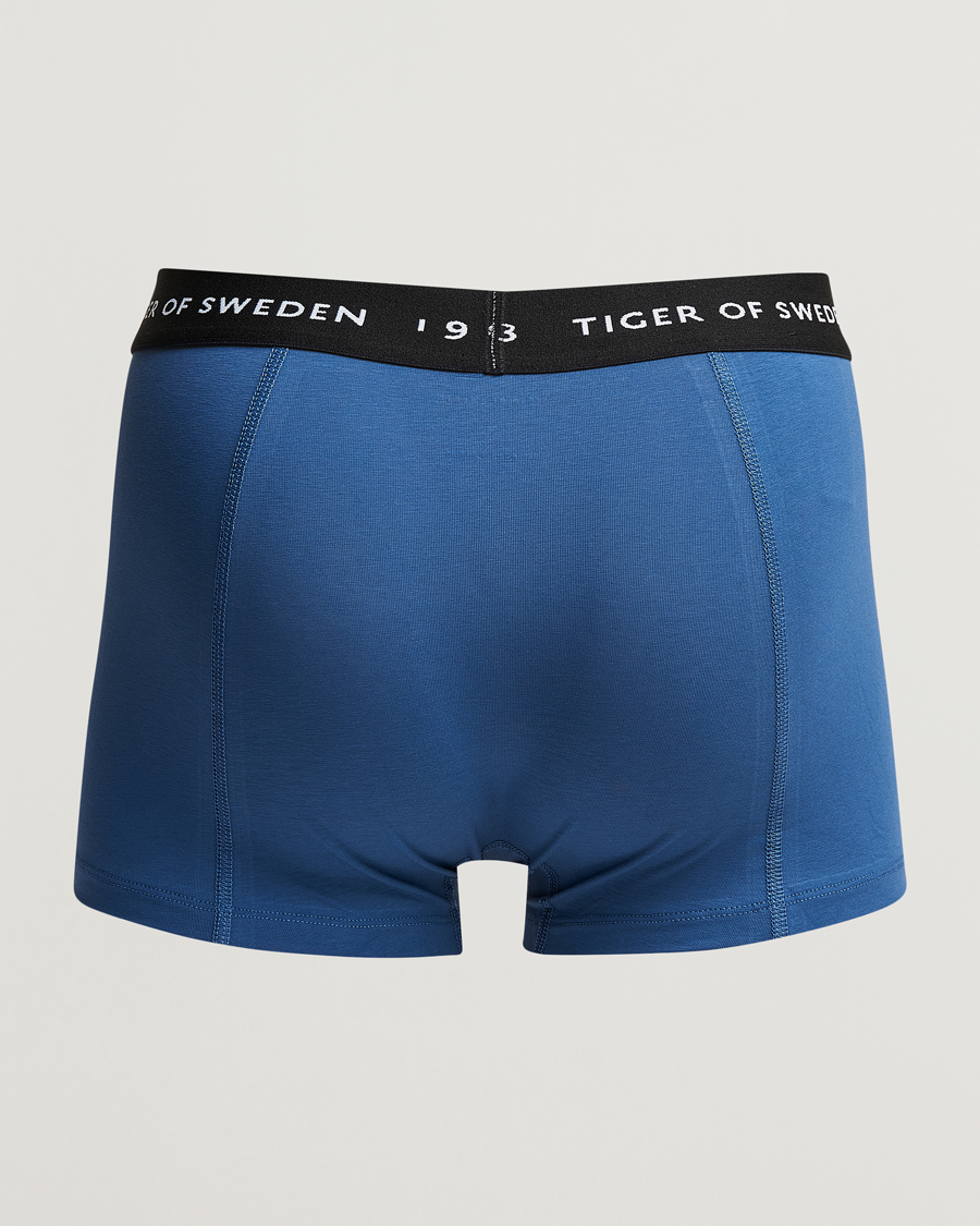 Herre | Tøj | Tiger of Sweden | Hermod 3-Pack Organic Cotton Trunck Blue Black