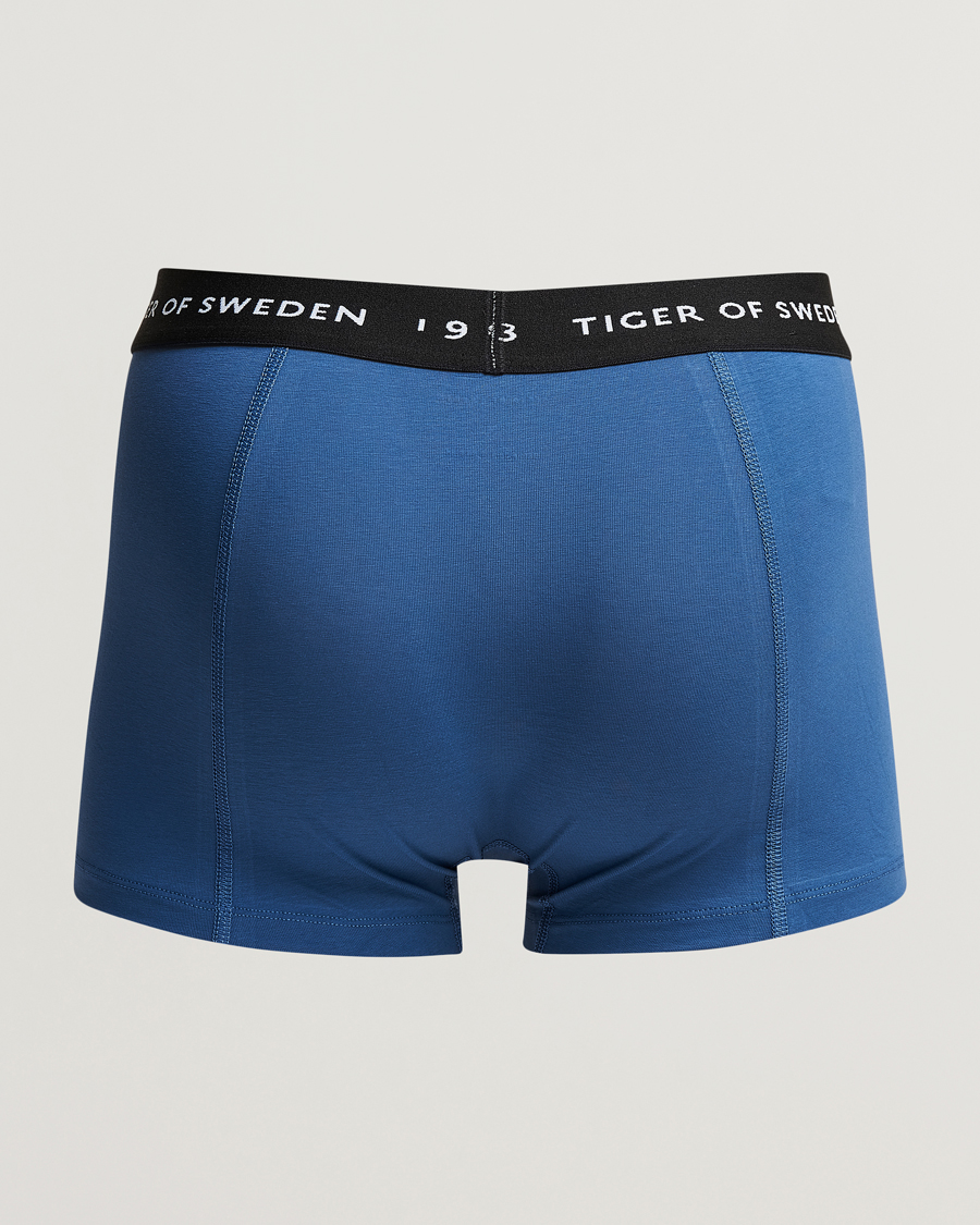 Herre | Undertøj | Tiger of Sweden | Hermod 3-Pack Organic Cotton Trunck Blue Black