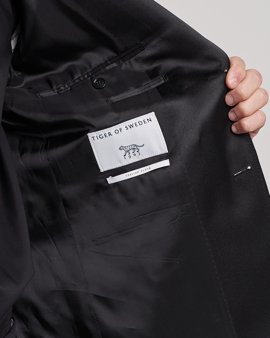 Herre | Blazere & jakker | Tiger of Sweden | Justin Tuxedo Blazer Black