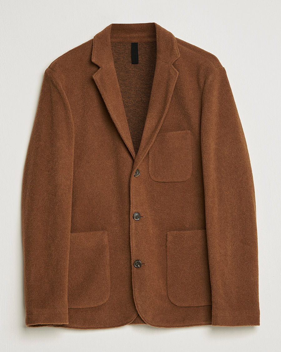 Herre | Blazere & jakker | J.Lindeberg | Carlton Wool Cardigan Blazer Chipmunk