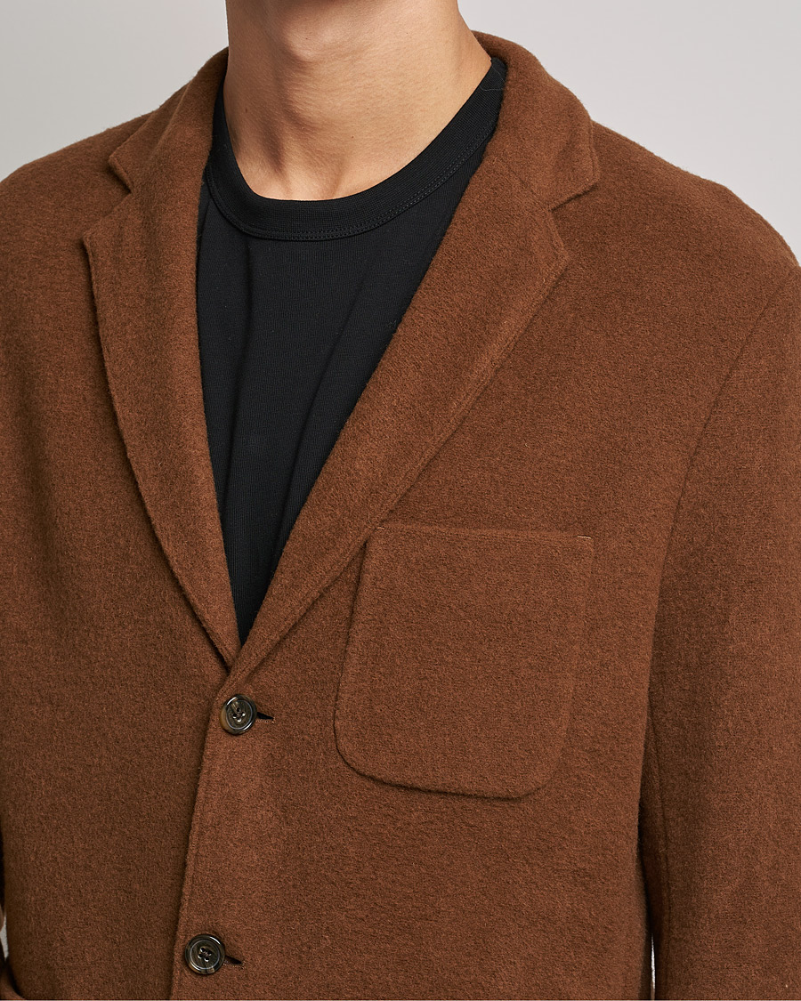 Herre | Blazere & jakker | J.Lindeberg | Carlton Wool Cardigan Blazer Chipmunk