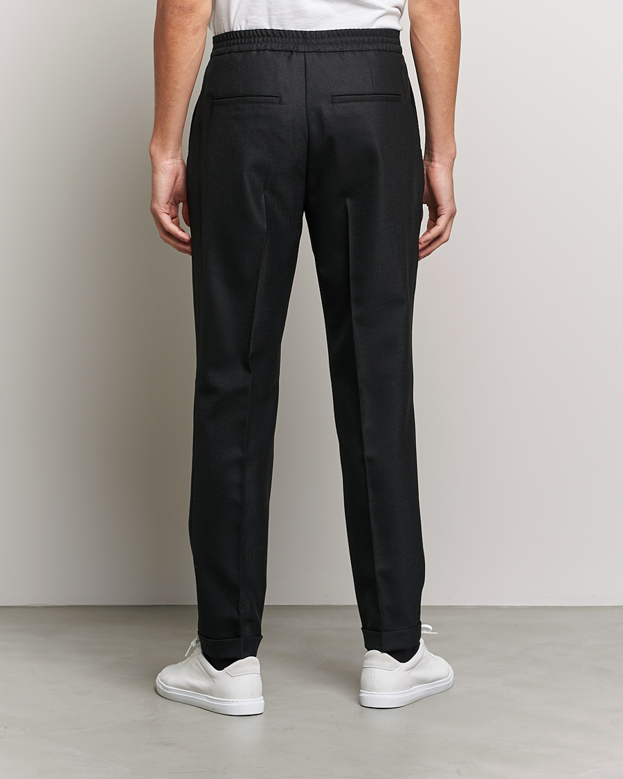 Herre | Bukser | J.Lindeberg | Sasha Wool Twill Pants Black