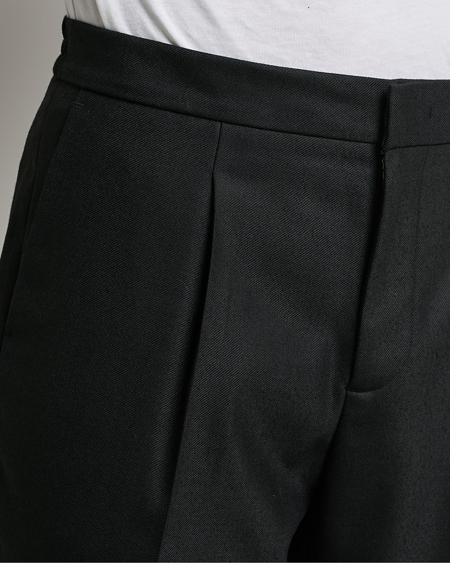 Herre | Bukser | J.Lindeberg | Sasha Wool Twill Pants Black