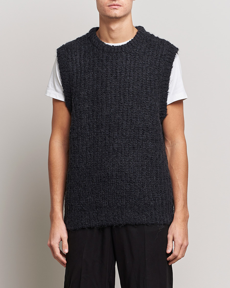 Herre | Slipovers | J.Lindeberg | Alfons Wool Slipover Black