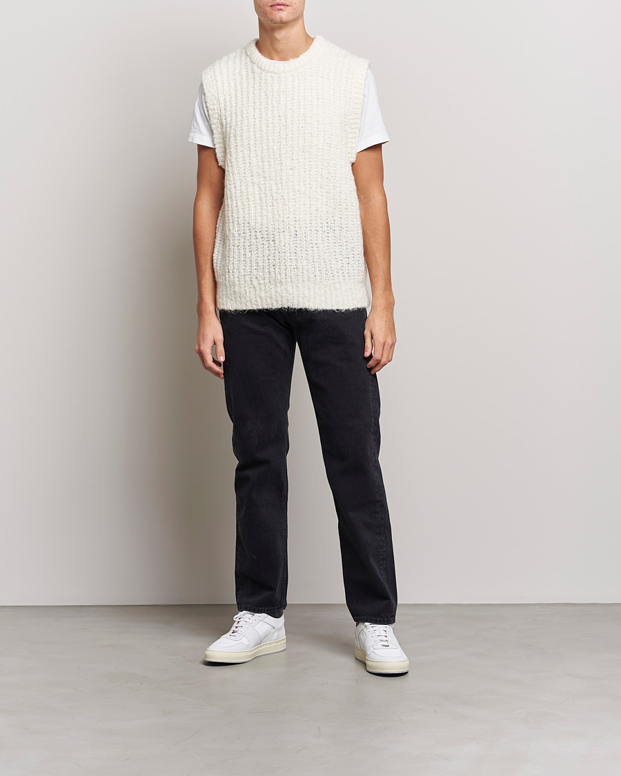 Herre | Trøjer | J.Lindeberg | Alfons Wool Slipover Cloud White