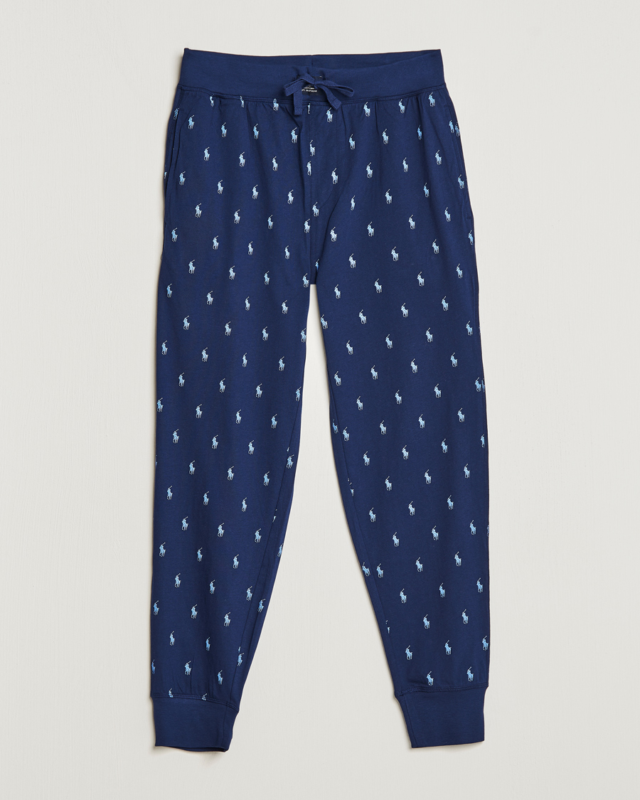 Herre | Pyjamas & Morgenkåber | Polo Ralph Lauren | Printed Pony Pyjama Pants Navy