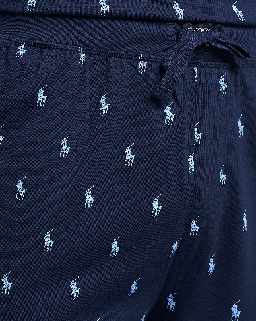 Herre | Pyjamas & Morgenkåber | Polo Ralph Lauren | Printed Pony Pyjama Pants Navy