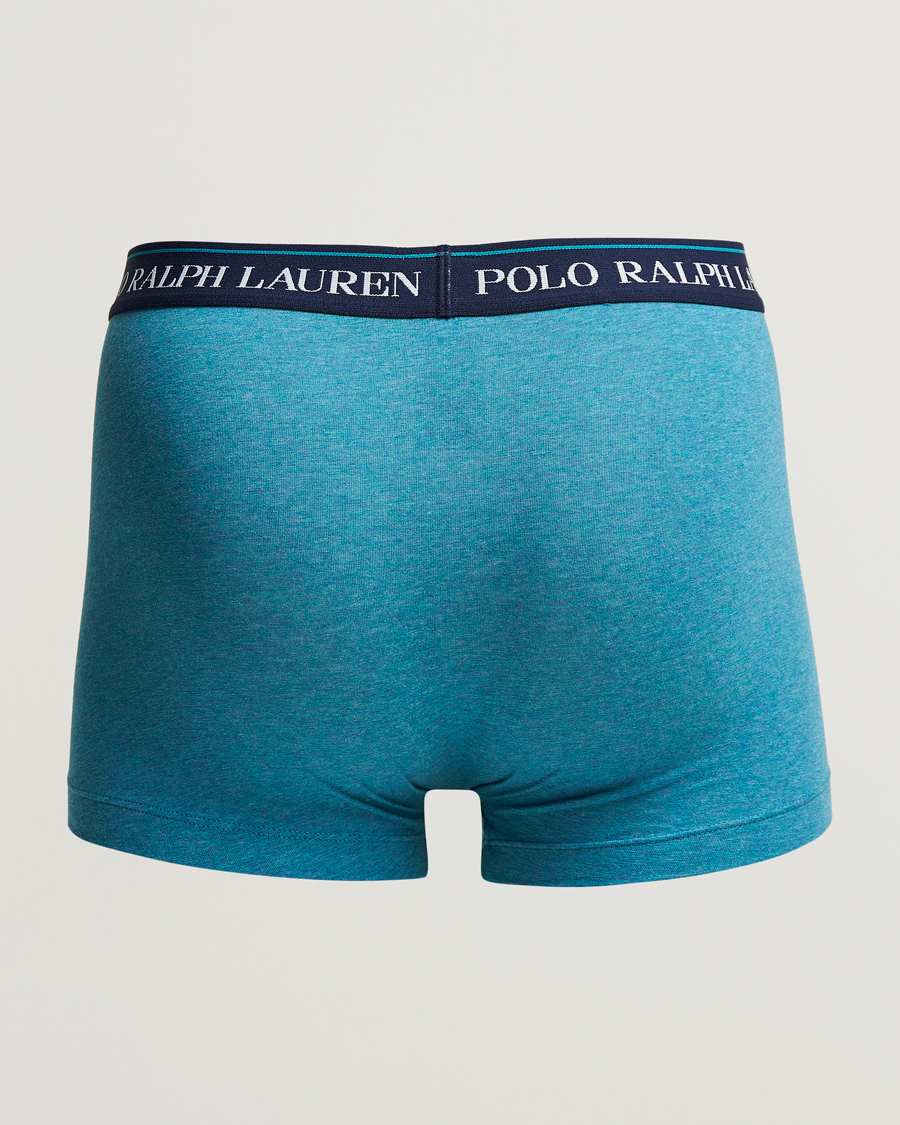 Herre | Undertøj | Polo Ralph Lauren | 3-Pack Trunk Grey/Peacock/Navy