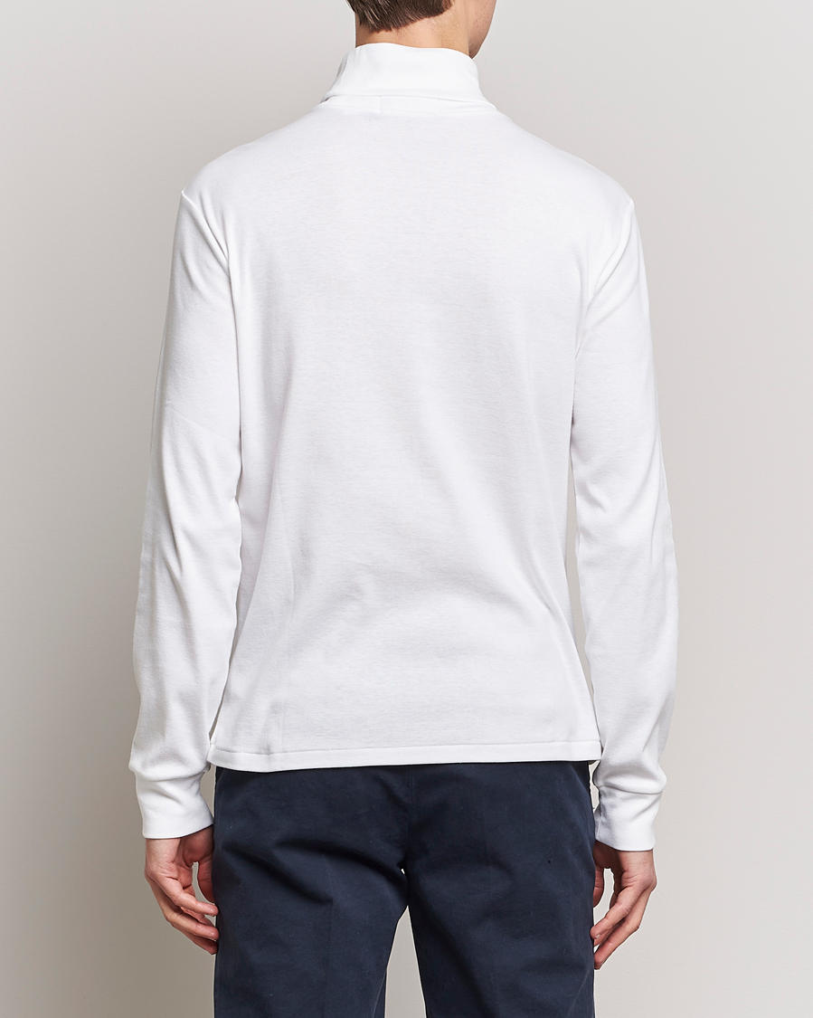 Herre | Trøjer | Polo Ralph Lauren | Rib Knitted Polo White