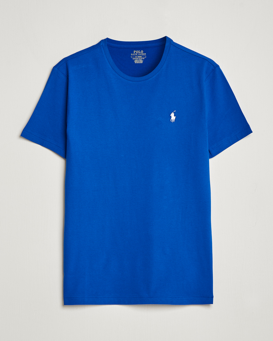 Herre | T-Shirts | Polo Ralph Lauren | Crew Neck Tee Sapphire Star