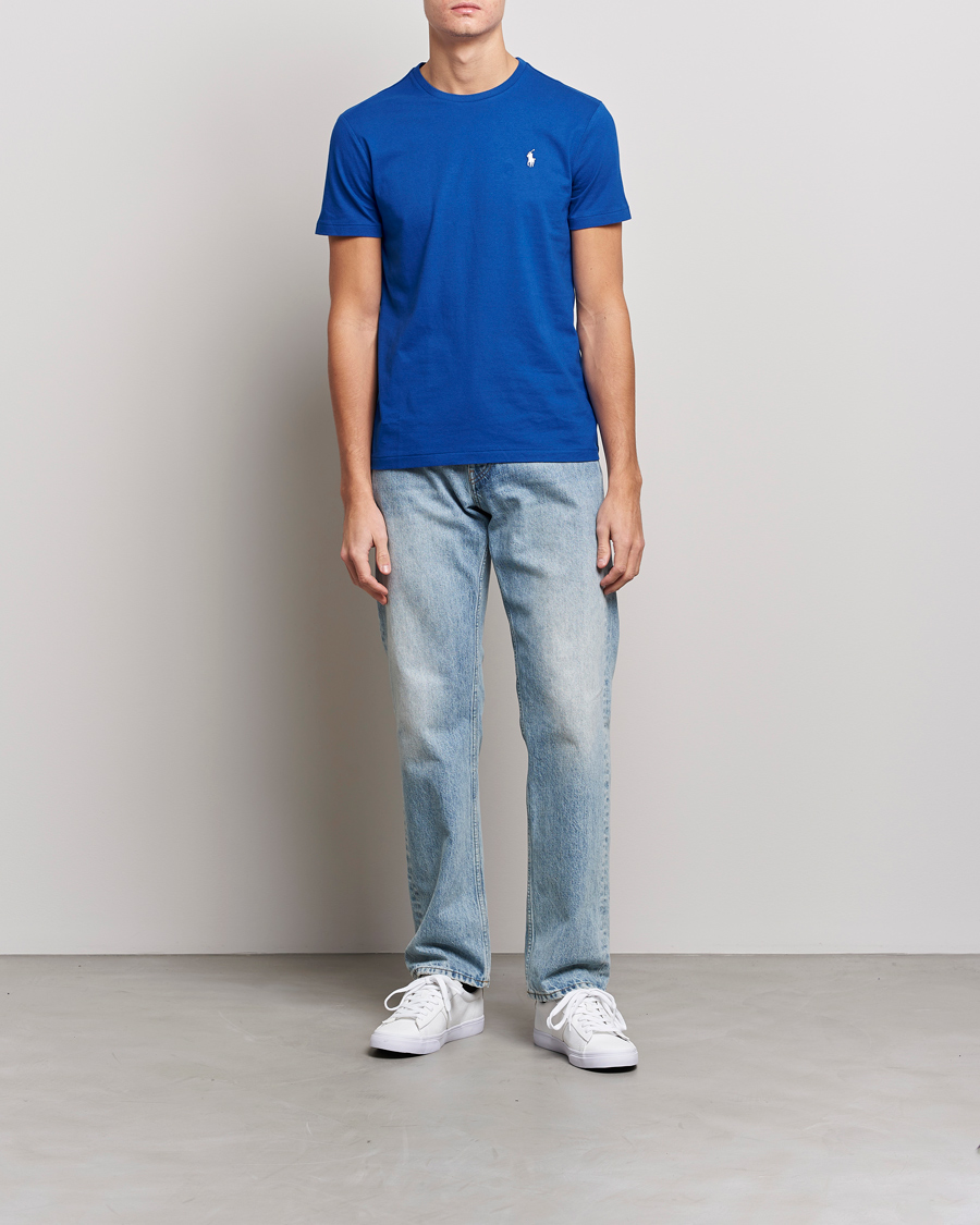 Herre | T-Shirts | Polo Ralph Lauren | Crew Neck Tee Sapphire Star