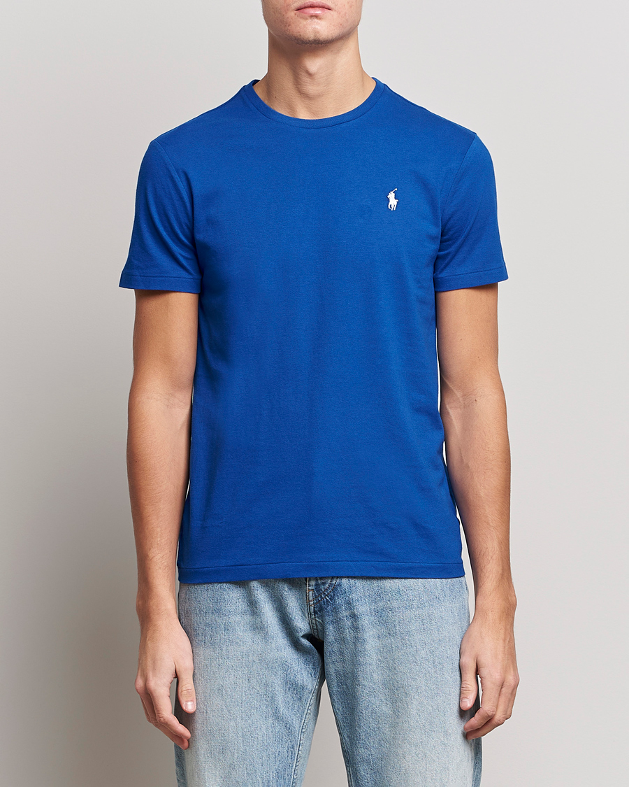 Herre | T-Shirts | Polo Ralph Lauren | Crew Neck Tee Sapphire Star