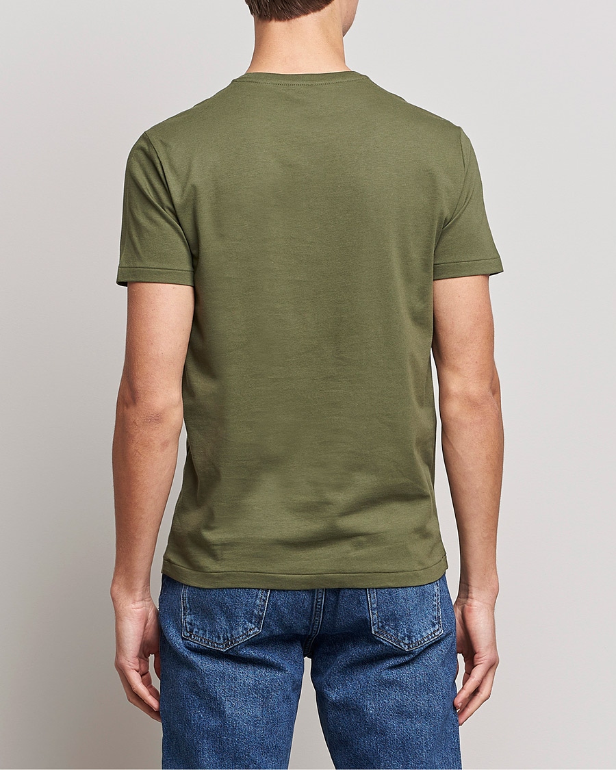 Herre | T-Shirts | Polo Ralph Lauren | Crew Neck T-Shirt Dark Sage