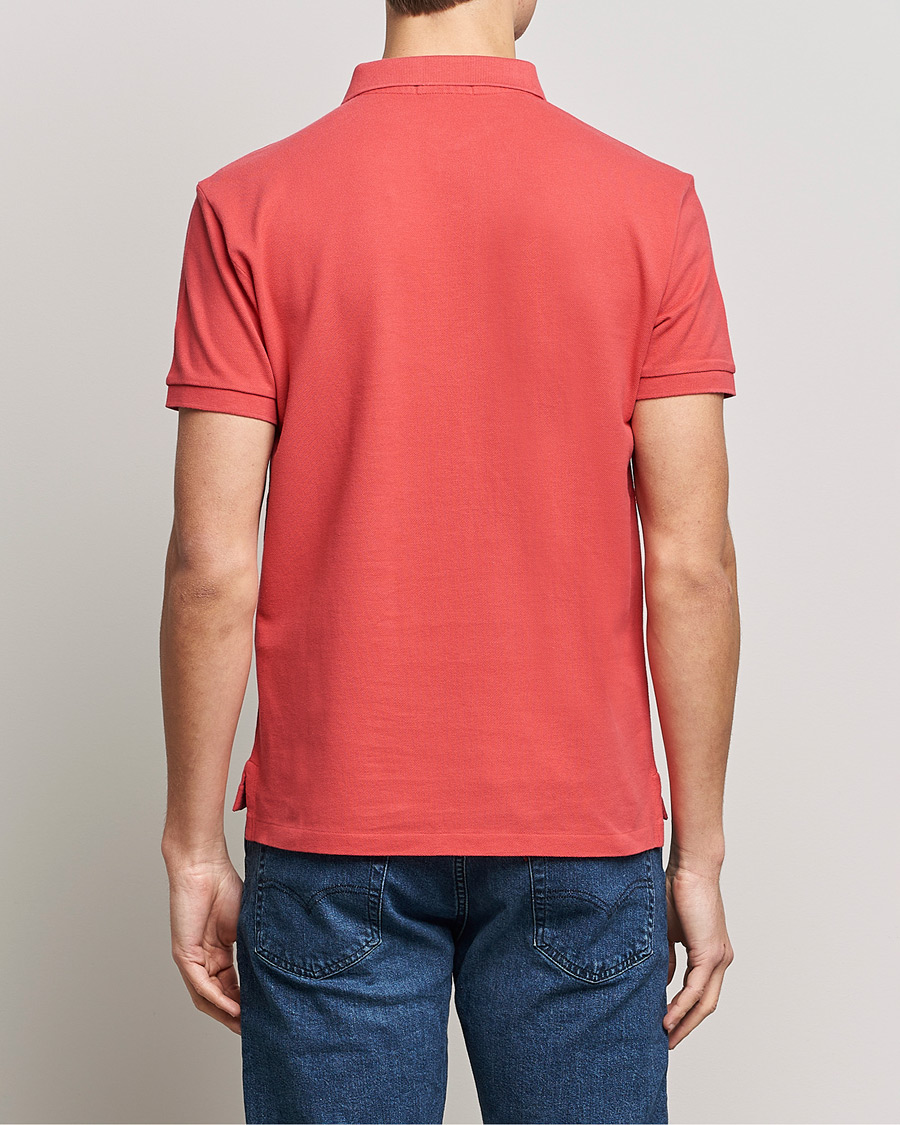 Herre | Polotrøjer | Polo Ralph Lauren | Custom Slim Fit Polo Starboard Red