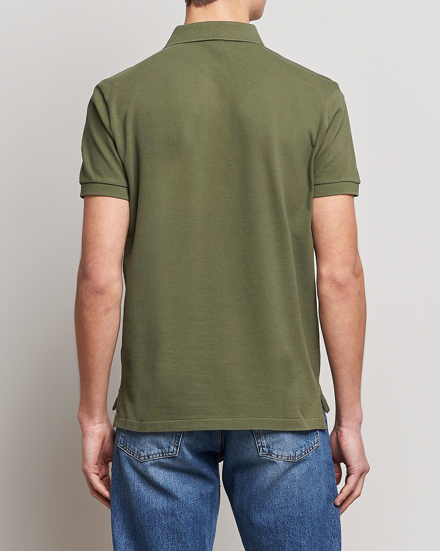 Herre | Polotrøjer | Polo Ralph Lauren | Custom Slim Fit Polo Dark Sage