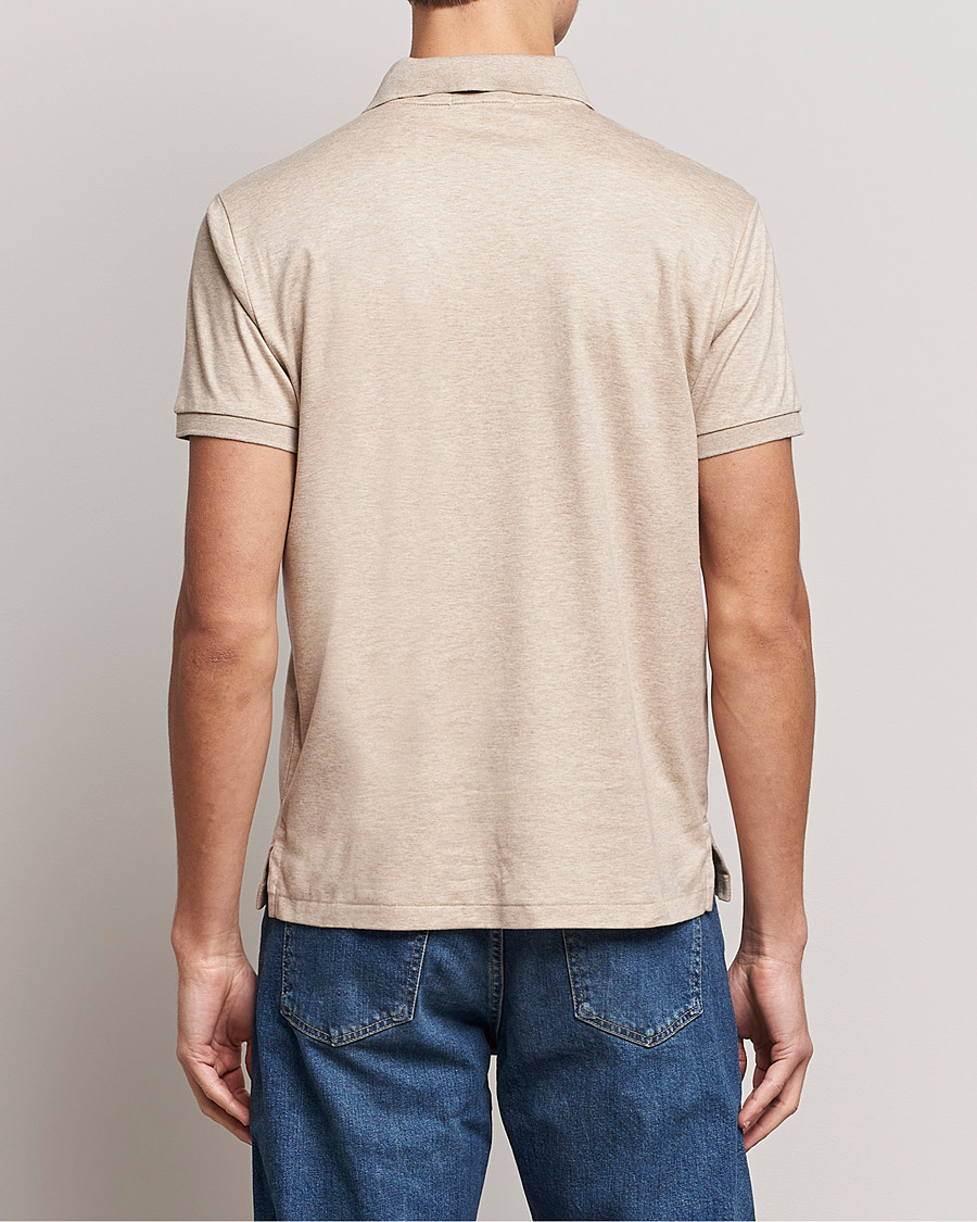 Herre | Polotrøjer | Polo Ralph Lauren | Luxury Pima Cotton Polo Sand Heather