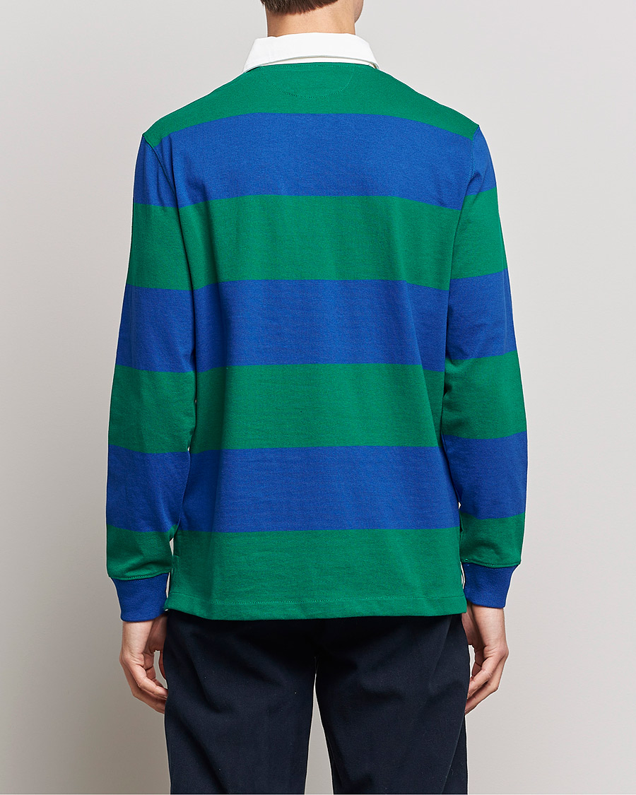 Herre | Trøjer | Polo Ralph Lauren | Jersey Striped Rugger Blue/Green