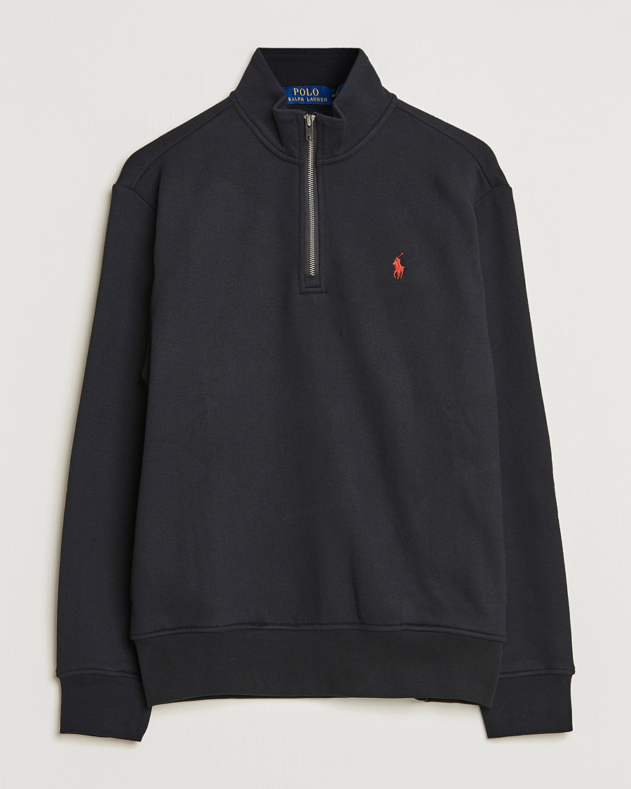 Herre | Trøjer | Polo Ralph Lauren | Magic Fleece Half-Zip Black