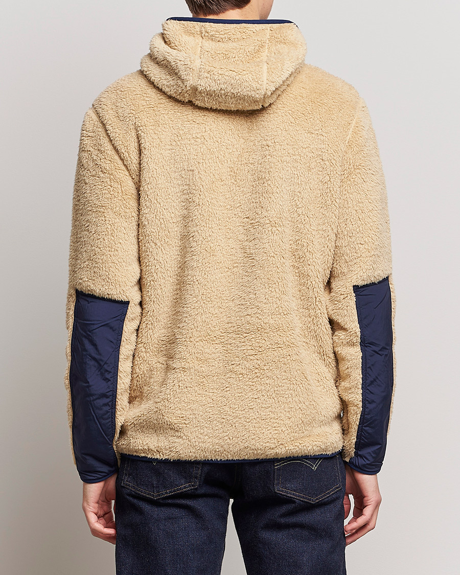 Herre | Trøjer | Polo Ralph Lauren | Curly Sherpa Full Zip Hoodie Sand Dune