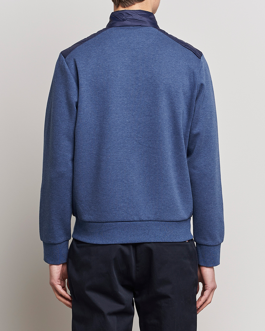 Herre | Trøjer | Polo Ralph Lauren | Tech Double Knit Hybrid Full Zip Newport Navy