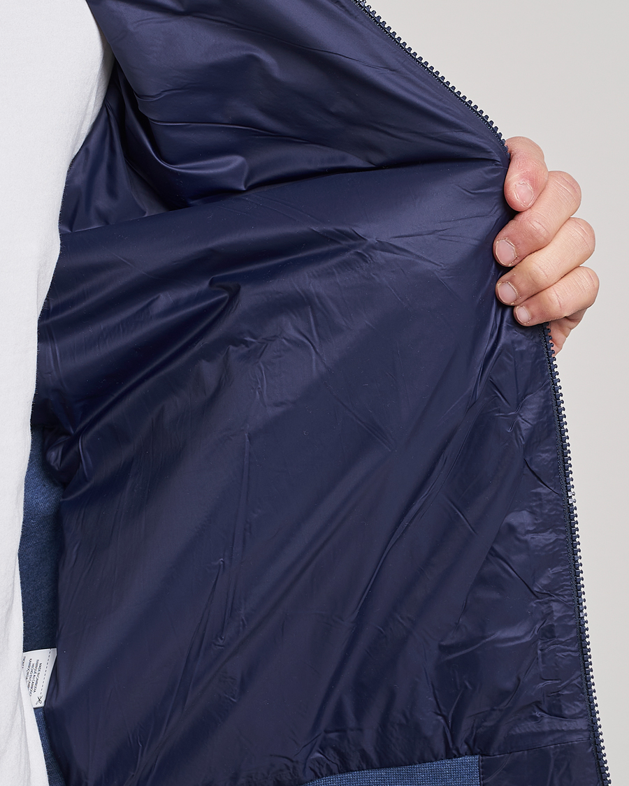 Herre | Trøjer | Polo Ralph Lauren | Tech Double Knit Hybrid Full Zip Newport Navy