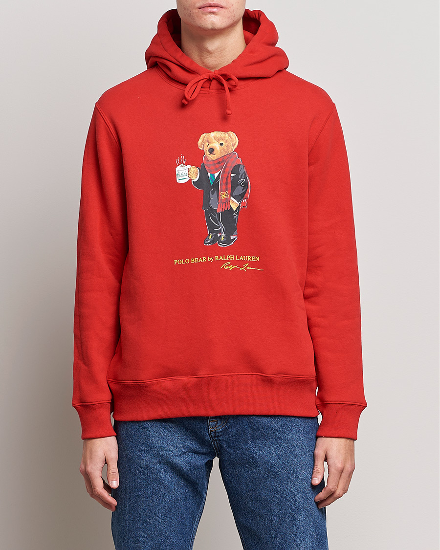 Polo Ralph Lauren Lunar New Year Bear Hoodie Red CareOfCarl