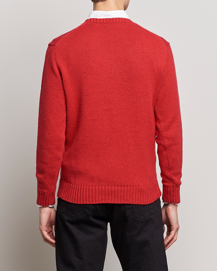 Herre | Trøjer | Polo Ralph Lauren | Lunar New Year Bear Knitted Sweater Red