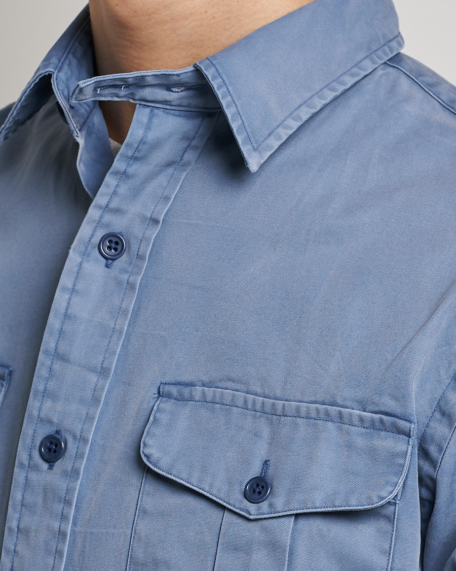 Herre | Skjorter | Polo Ralph Lauren | Classic Fit Twill Shirt Carson Blue