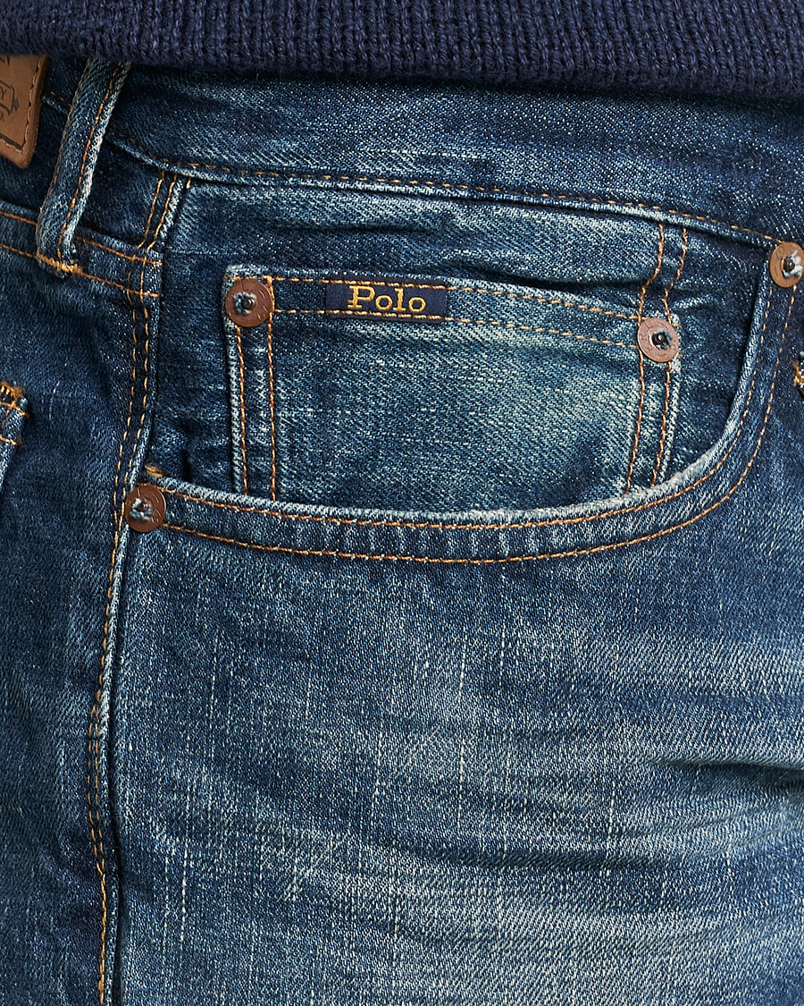 Herre | Jeans | Polo Ralph Lauren | Sullivan Korbel Selvedge Jeans Dark Blue
