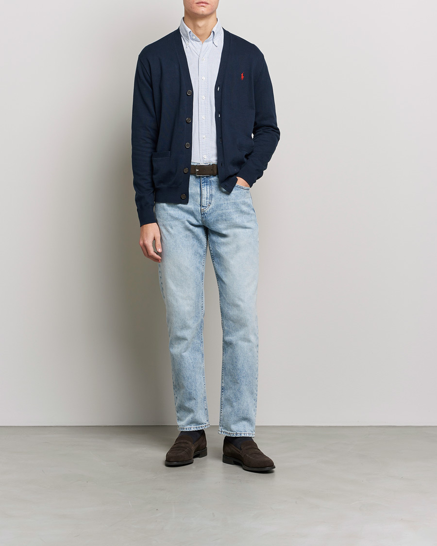Herre | Trøjer | Polo Ralph Lauren | Cotton Cardigan Hunter Navy
