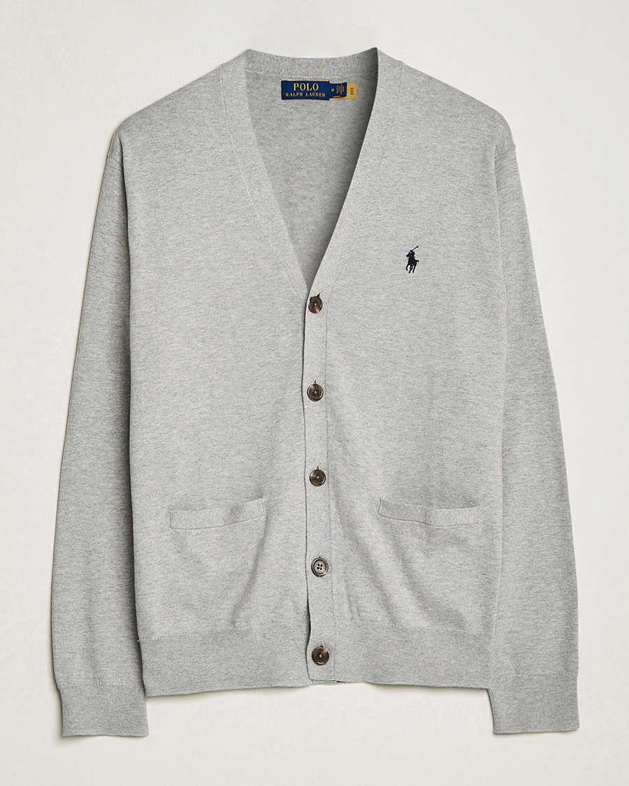 Herre | Trøjer | Polo Ralph Lauren | Cotton Cardigan Andover Heather