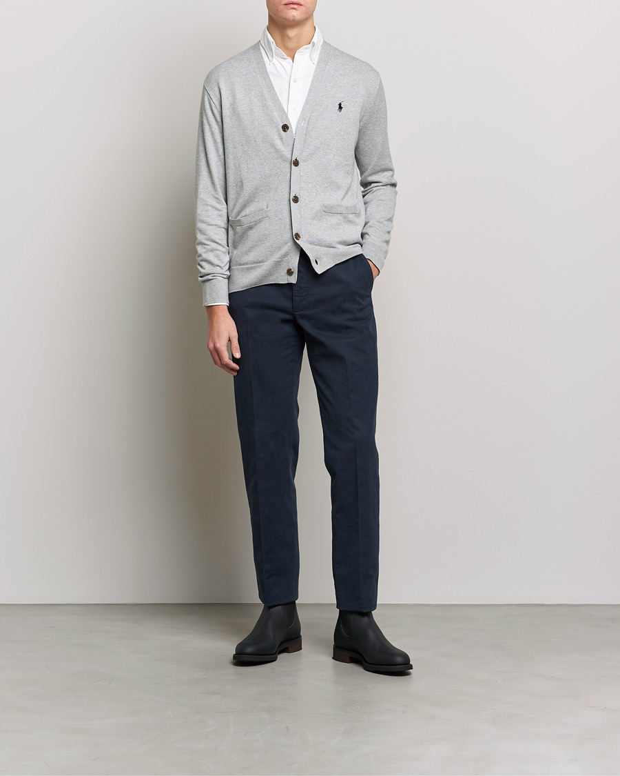 Herre | Trøjer | Polo Ralph Lauren | Cotton Cardigan Andover Heather