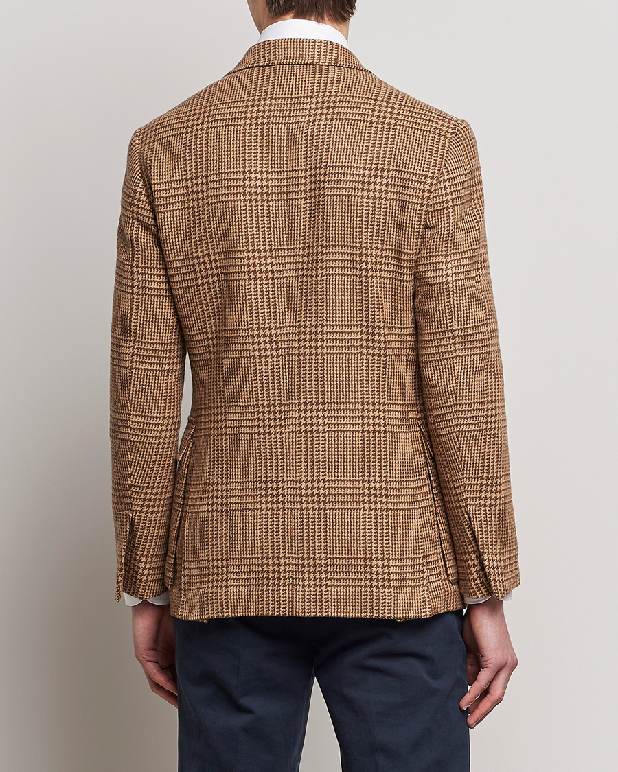 Herre | Blazere & jakker | Ralph Lauren Purple Label | Glenplaid Sportcoat Beige/Brown